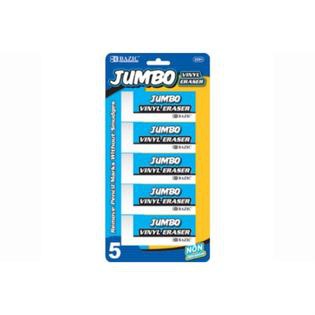 BAZIC Jumbo Eraser (4/Pack)