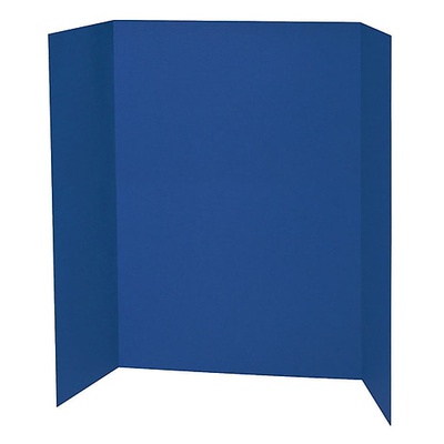 Tri-Fold Presentation Board 36" x 48" Corrugated