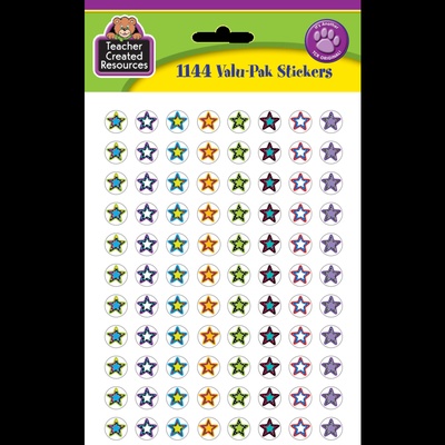 Fancy Stars 2 Mini Stickers Valu-Pak