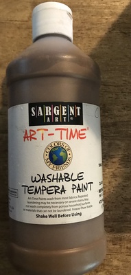 SARGENT ART ART-TIME WASHABLE TEMPERA PAINT 16OZ