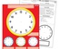 WRITE ON WIPE OFF CLOCK CHART