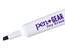 pen and gear dry erase chisel tip markers black each