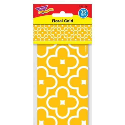 Floral Gold Bolder Borders