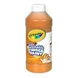 CRAYOLA WASHABLE FINGER PAINT ORANGE