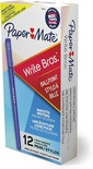 Paper Mate 12 Medium Ballpoint Stick Pen, Blue Ink