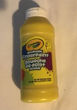 CRAYOLA WASHABLE FINGER PAINT YELLOW