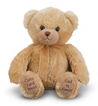 MELISSA & DOUG MEALTIME PRAYER BEAR 9"