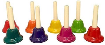 CHROMA NOTES 8 NOTE DIATONIC HANDBELLS