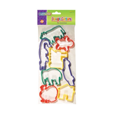 Dough & Clay Cutter Set, 8 Animal Shapes, 2.5", 8 Pieces