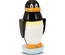 Melissa & Doug Classic Toy Penguin Stacker -7 Wooden Pieces -Soft Flexible Wings