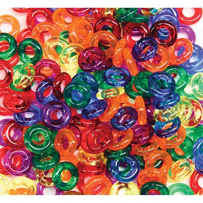 CREATIVITY STREET® SHAPED BEADS APPROX. 3/8" ASSORTED COLORS 1000 PIECES