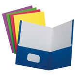 FOLDER 2 PKT ASST 200CT W/OUT FASTENERS