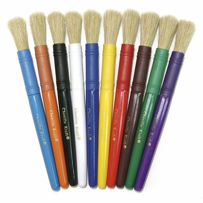 CREATIVITY STREET ROUND PLASTIC HANDLE COLOSSAL BRUSHES