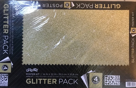 GLITTER PACK POSTER KIT