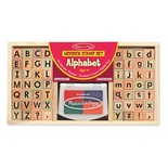 Alphabet Wooden Stamp set by Melissa & Doug