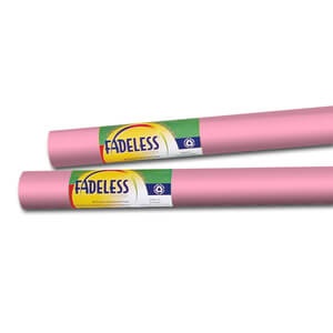FADELESS PAPER PINK 48" X 50'
