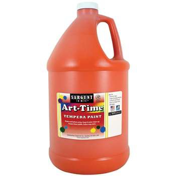 SARGENT ART ART-TIME TEMPERA PAINT ORANGE