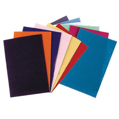 Creativity Street Felt sheets, 9 by 30.5 cm), assorted color, 12-pack