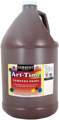 SARGENT ART ART-TIME TEMPERA PAINT BROWN