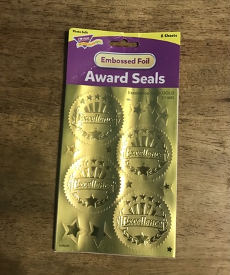 AWARD SEALS EXCELLENCE