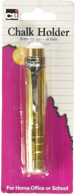 CHALK HOLDER ALUMINUM ASSORTED COLORS