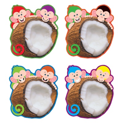 ACCENTS MONKEY MISCHIEF COCONUT CHUMS VARIETY PK