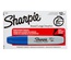 Sharpie 38203 - Permanent markers,bROAD, chisel tip, pack of 12, blue