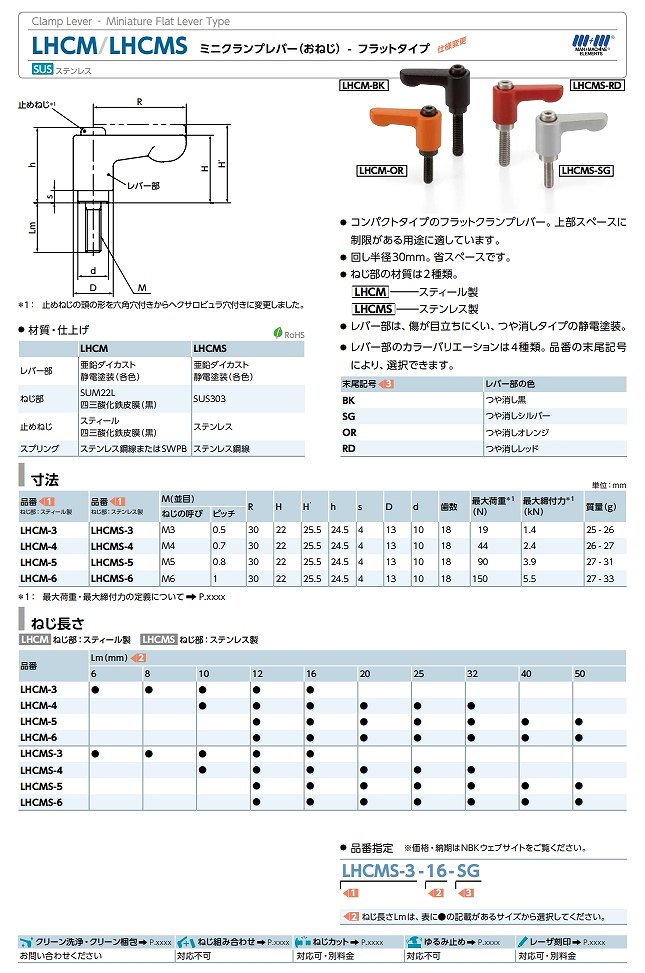 LHCM(S)/LHF/LHM形