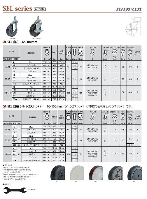 SEL/SM/SMO/SH/SSC/GR/GEL/GM/GMO/AN/SCJ/SCP/GDS形