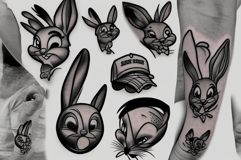 60 Looney Tunes Tattoos For Men  Animated Cartoon Ink Ideas