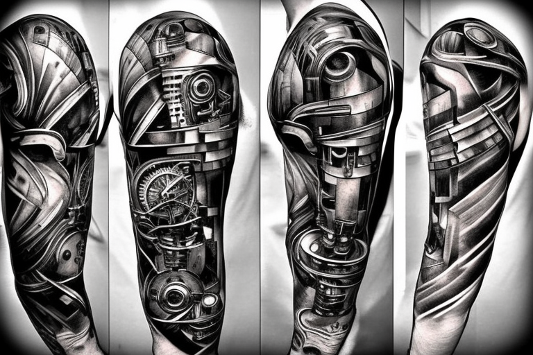 Discover 71 cyborg arm tattoo  thtantai2