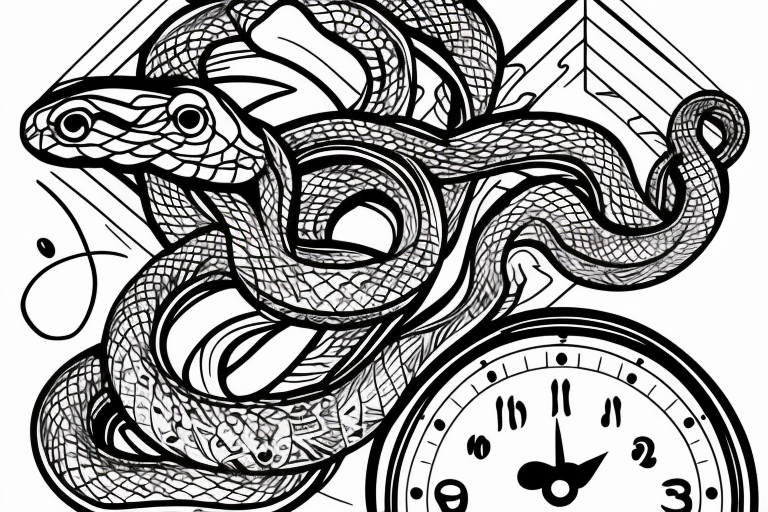 Clock Tattoo Images  Browse 3257 Stock Photos Vectors and Video  Adobe  Stock