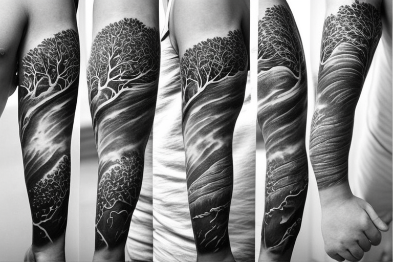 Tattoo Sleeves Png  Transparent Arm Tattoo Png Png Download  Transparent  Png Image  PNGitem