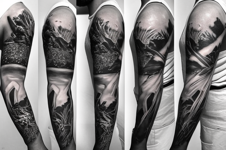 Greek Mythology Sleeve done by AxTheKid from Monarch Tattoo Studio in  Sydney Australia Inner Arm Outer in comments  rtattoos