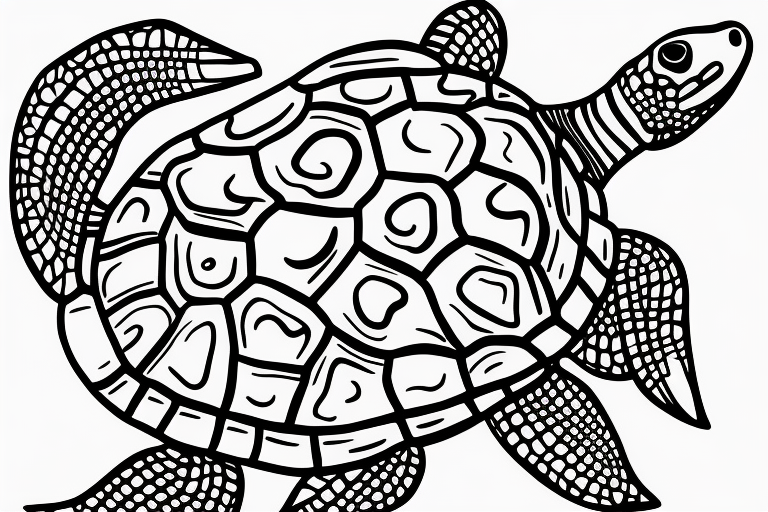 turtle in the ocean tattoo idea