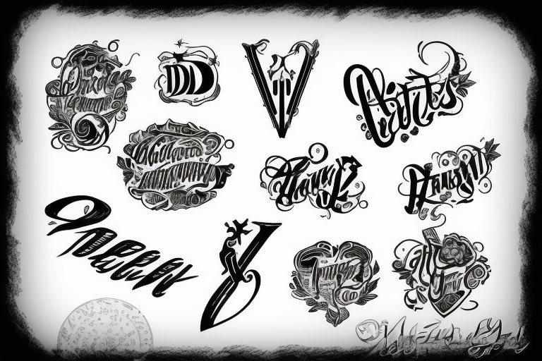 Top 73 Tattoo Lettering Ideas 2021 Inspiration Guide