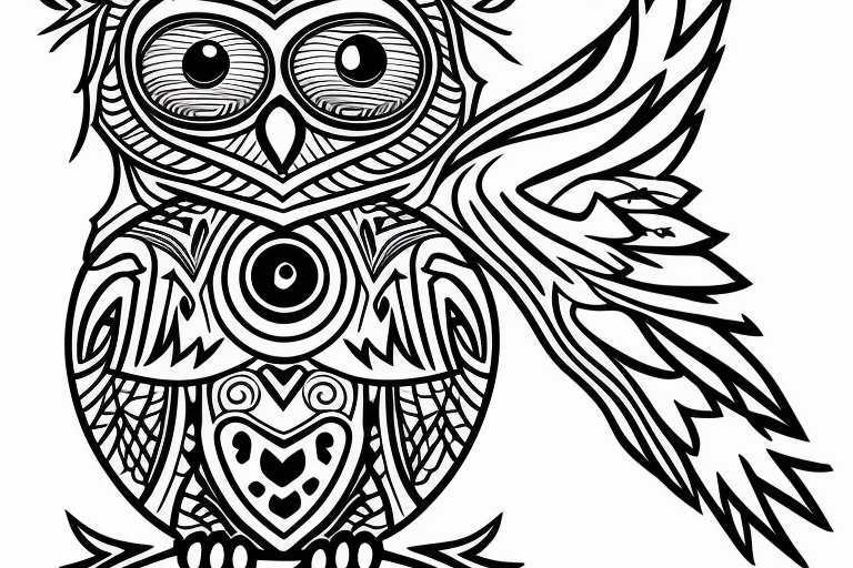 A owl with a delta symbol. It should be very small about maximum 10cmx10cm tattoo idea