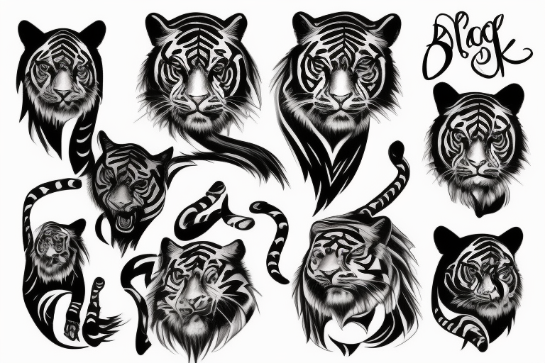 4322 Chinese Tiger Tattoo Images Stock Photos  Vectors  Shutterstock