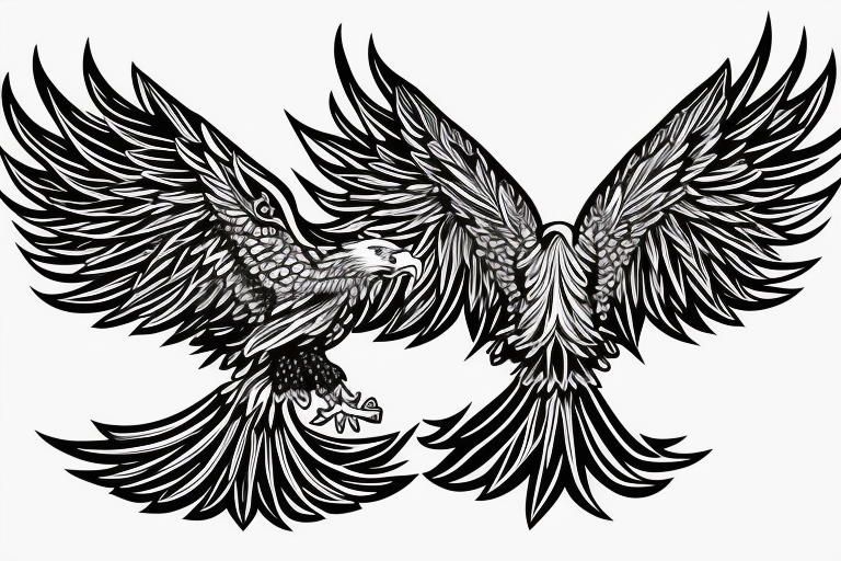 Eagle Tattoo Free Png Image Arts  Attacking Eagle Tattoo DesignSnake Tattoo  Png  free transparent png images  pngaaacom
