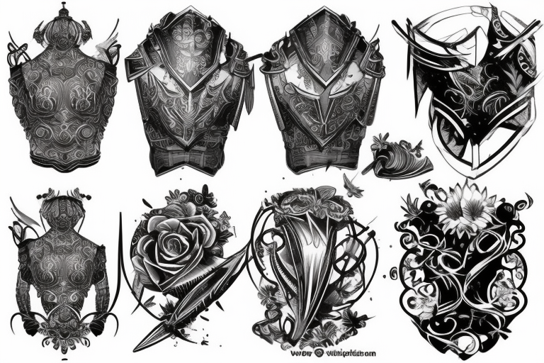 Armor Tattoo Design  Tattoo Designs Tattoo Pictures