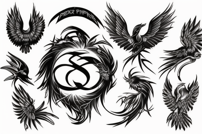phoenix tattoo idea