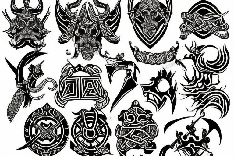 Viking tattoo idea