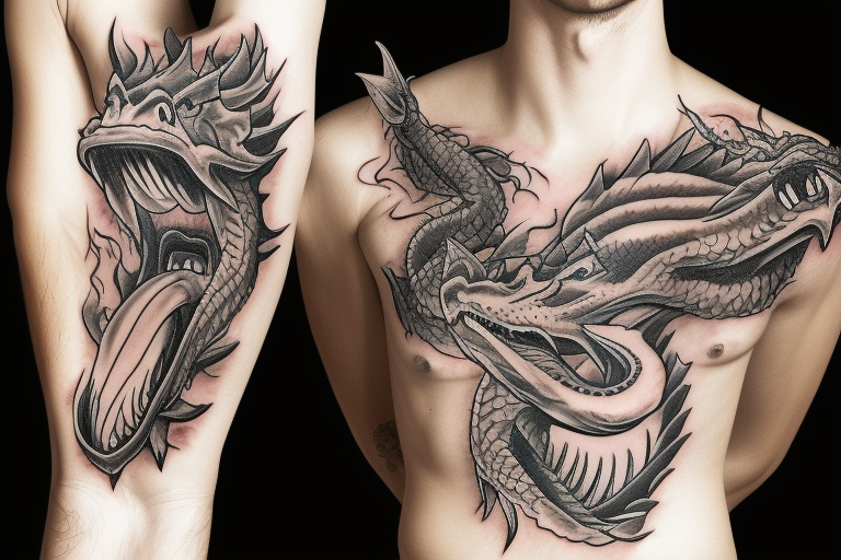 Badass Design Ideas for Realism Tattoos  The Skull and Sword