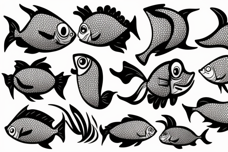 animal. fish tattoo idea