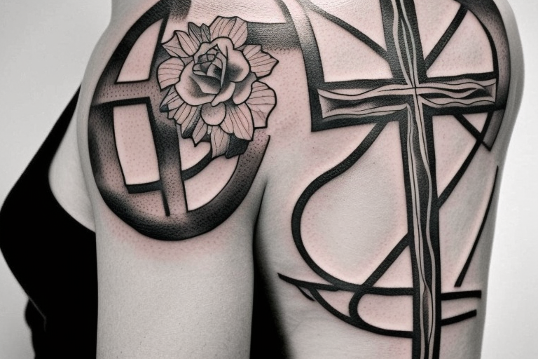 24 Divine Holy Cross Tattoo Ideas For Men and Women  Tikli