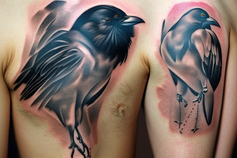 bird on chest tattooTikTok Search