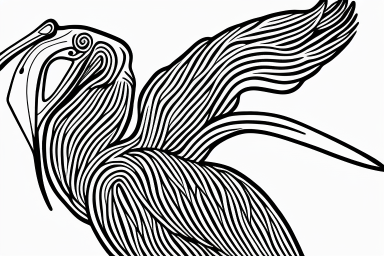 50 Pelican Tattoos For Men  Water Bird Design Ideas