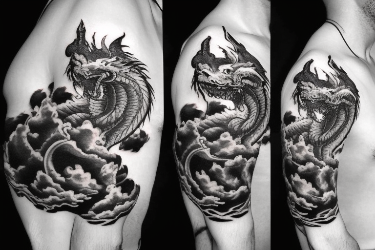 Clouds Tattoo Ideas | TattoosAI