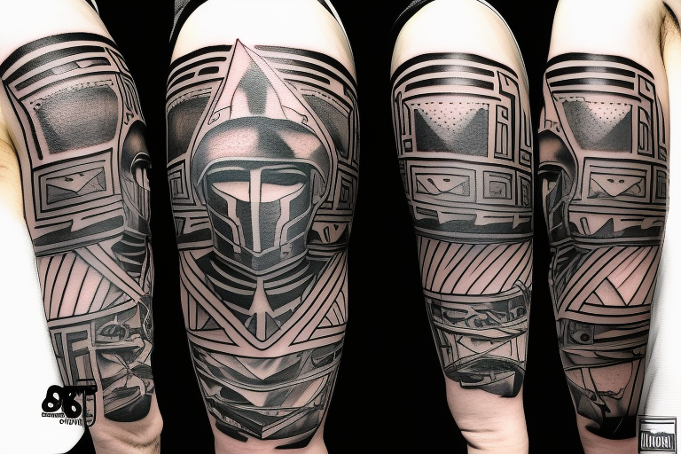 Roman Gladiator tattoo