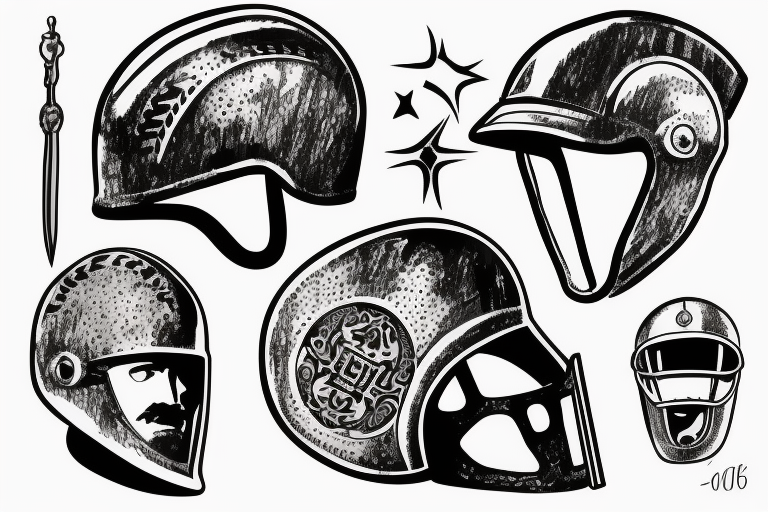 Helmet from the movie 'Gladiator' tattoo idea